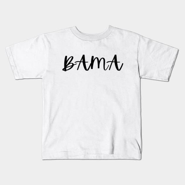 Simple Bama Kids T-Shirt by MaryMerch